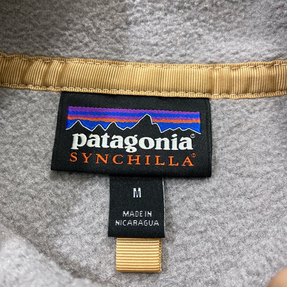 Patagonia Synchilla Fleece Jacket Women's Size M Snap-T Sweater 25455 Colorblock - Picture 9 of 11
